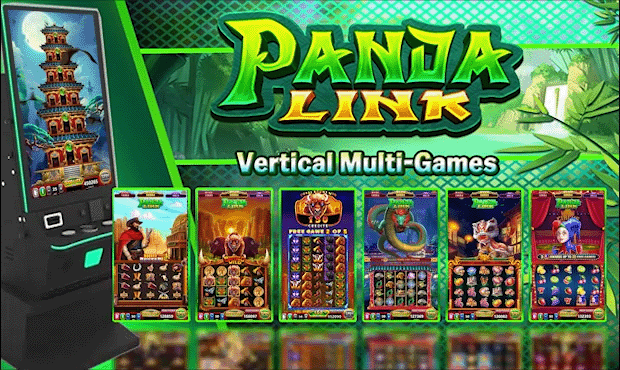 Panda Link - 6 in 1 slot game board