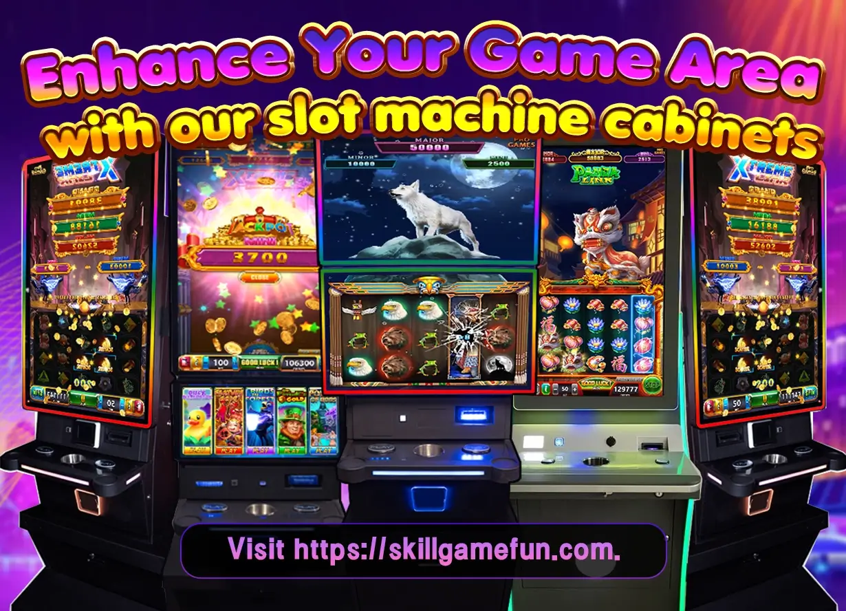 slot machine cabinets of skillgamefun.com