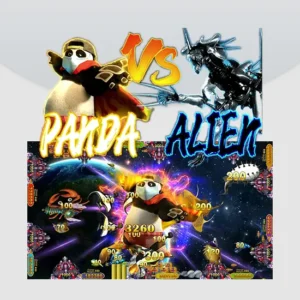 Fish Game Board Panda Vs Alien fish game software integrated slot game board(1)